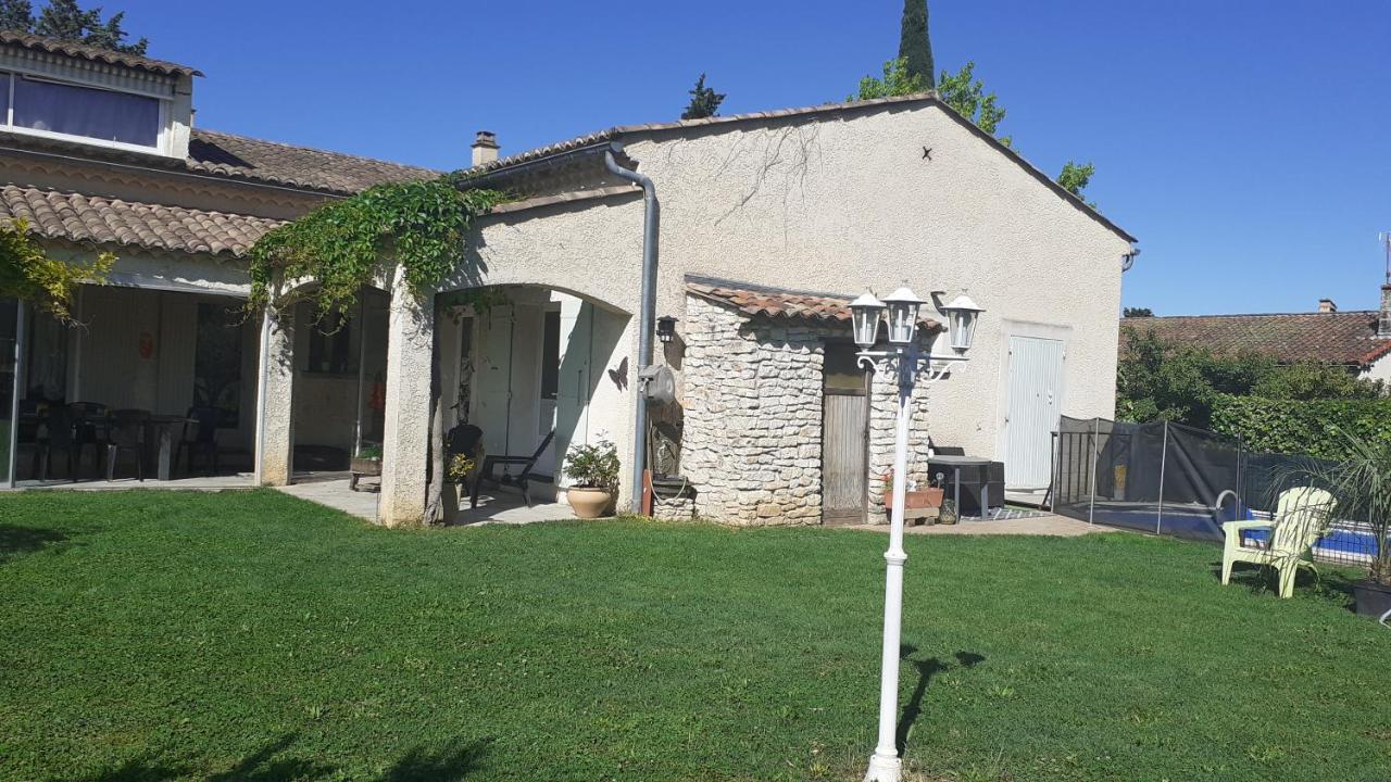 Chambres D'Hotes & Jacuzzi - A L'Ombre Des Amandiers Saint-Martin-dʼArdèche Dış mekan fotoğraf